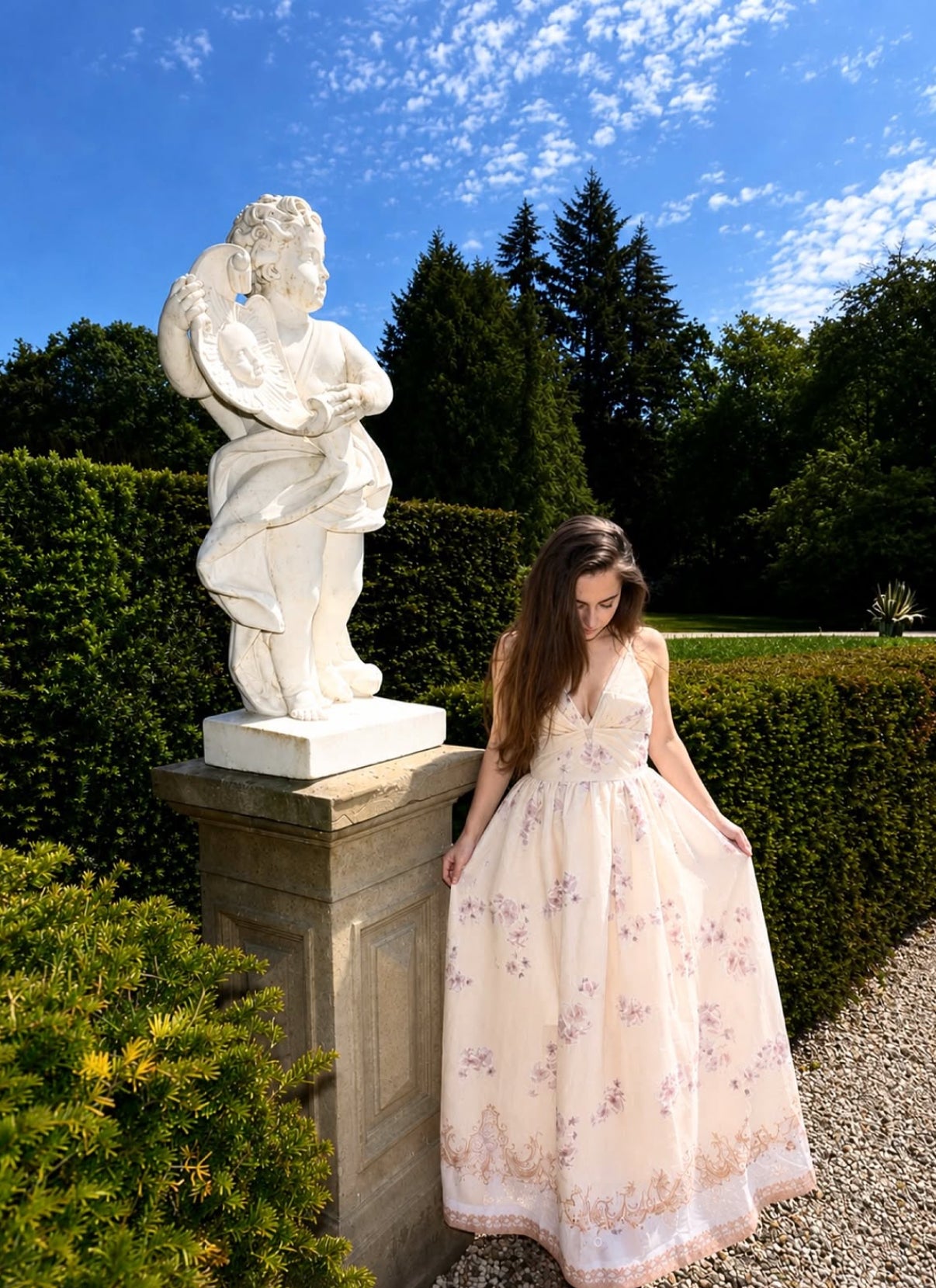 Ivory Blossom Dress