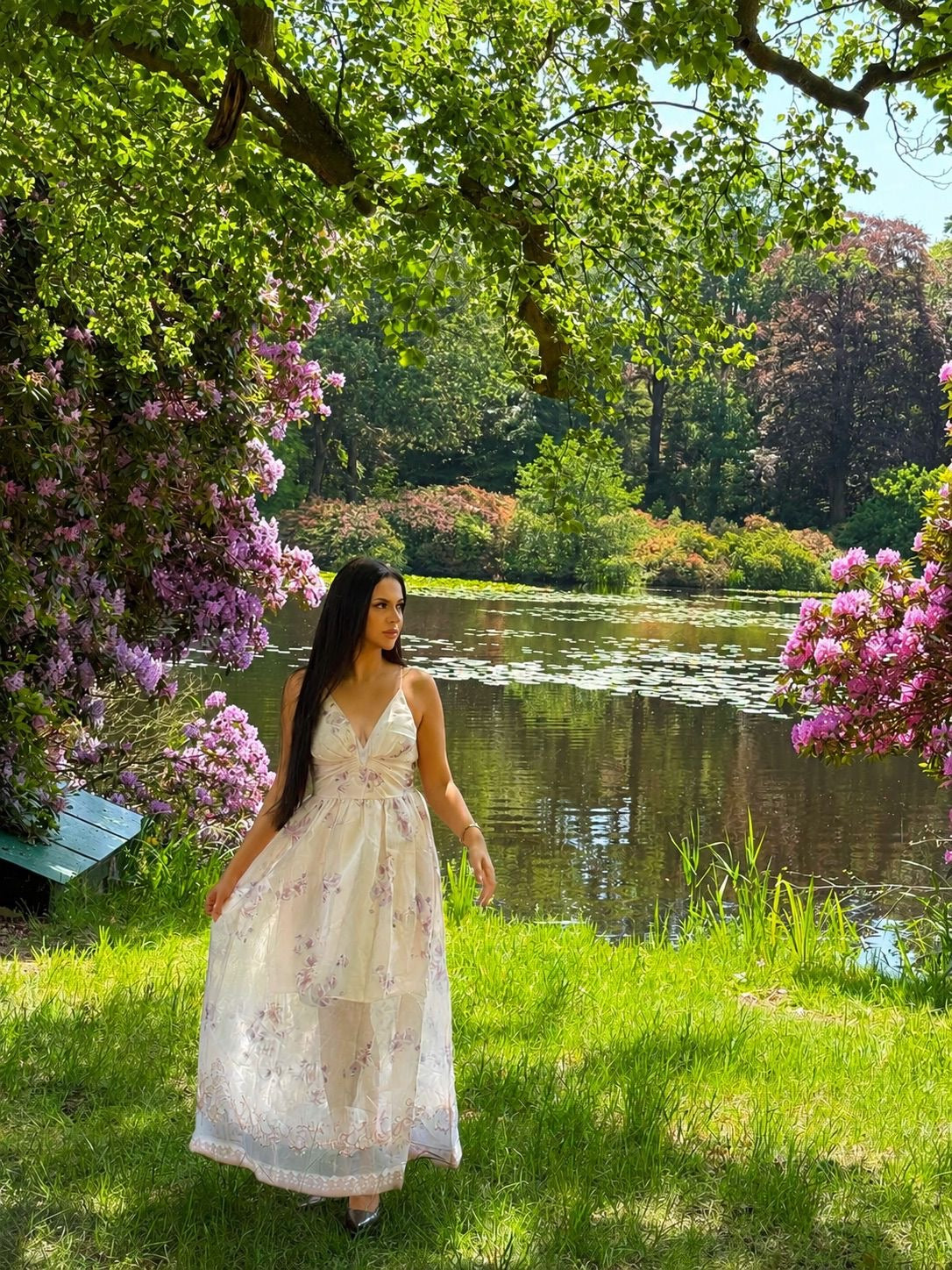 Ivory Blossom Dress